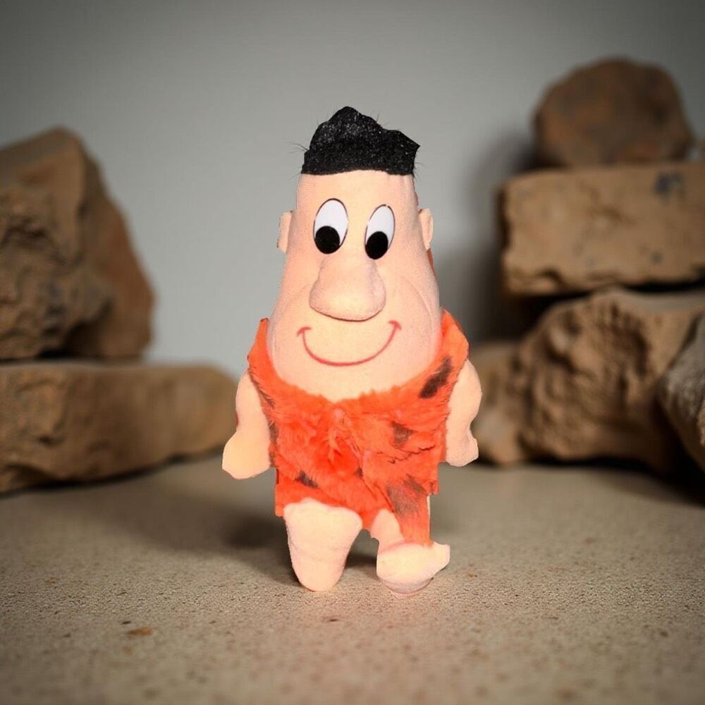 Vintage  1972 Knickerbocker Fred Flintstone 12" Hanna Barbera